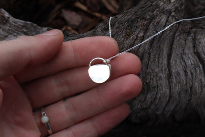 Raccoon Molar Necklace - .925 Sterling Silver