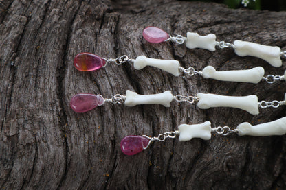 Fluid Red Fox Paw Articulation with Ruby “Claws”