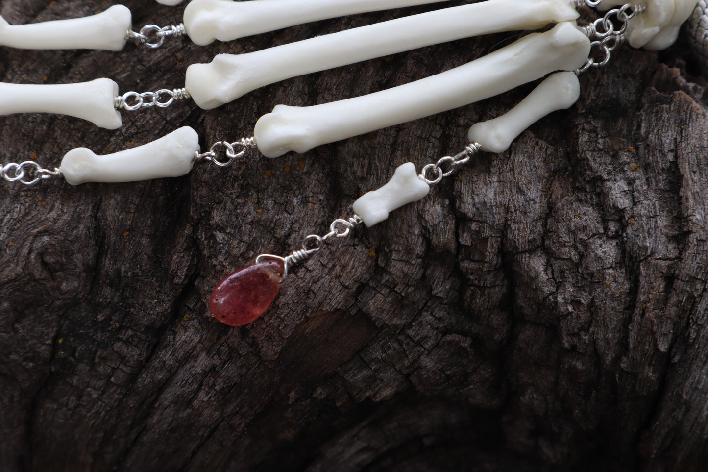 Fluid Red Fox Paw Articulation with Ruby “Claws”