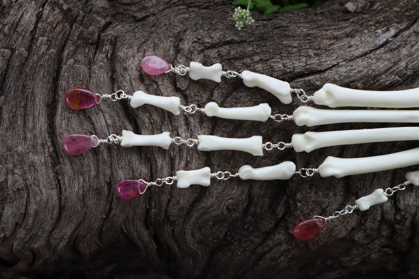 Fluid Red Fox Paw Articulation with Ruby “Claws”