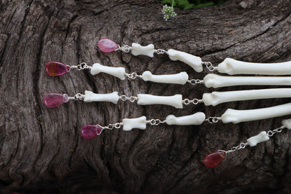 Fluid Red Fox Paw Articulation with Ruby “Claws”