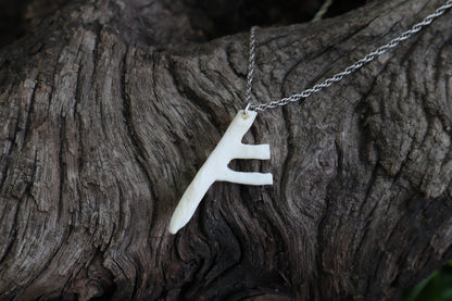 Fehu Wolf Bone Talisman