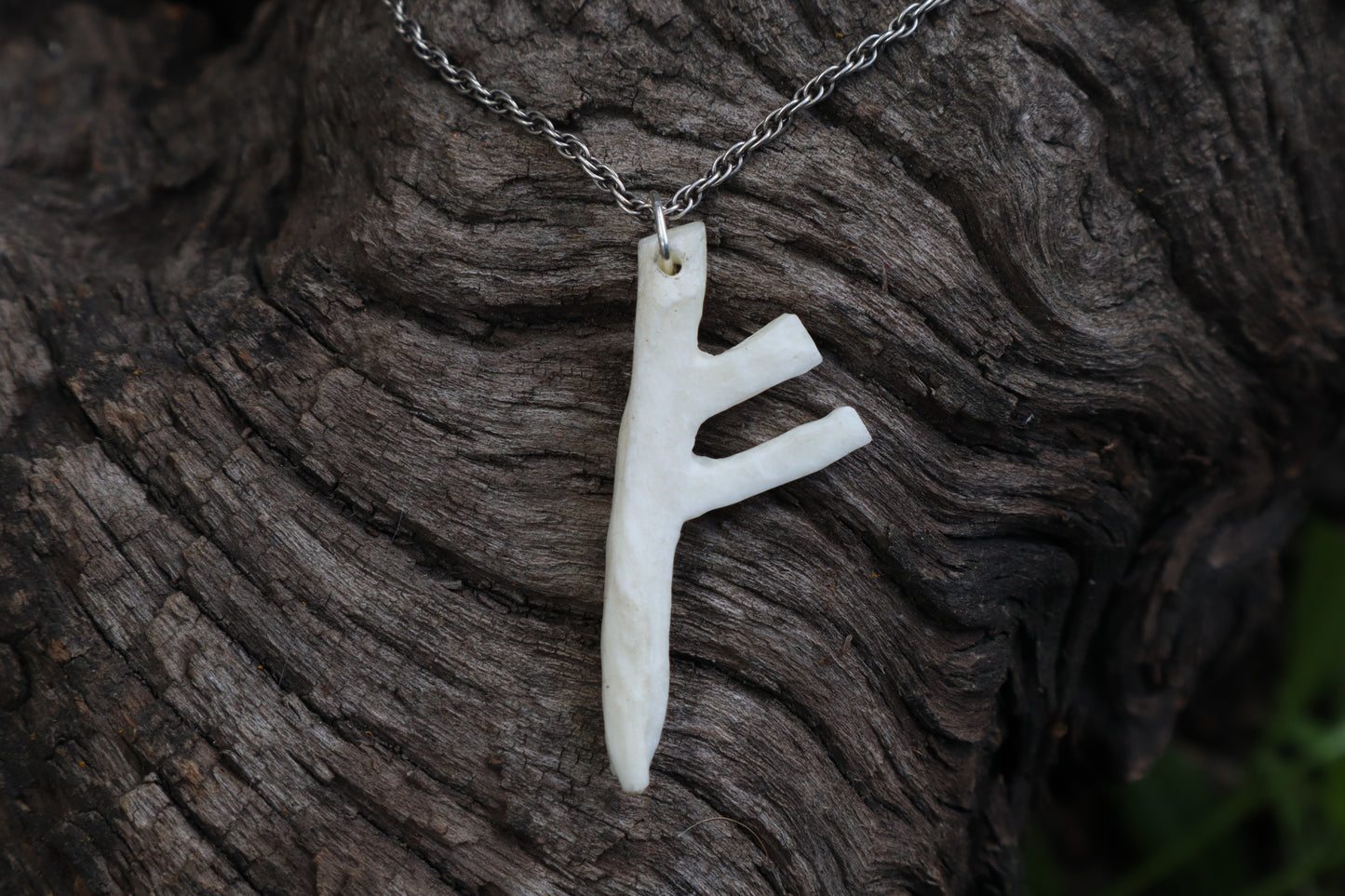 Fehu Wolf Bone Talisman