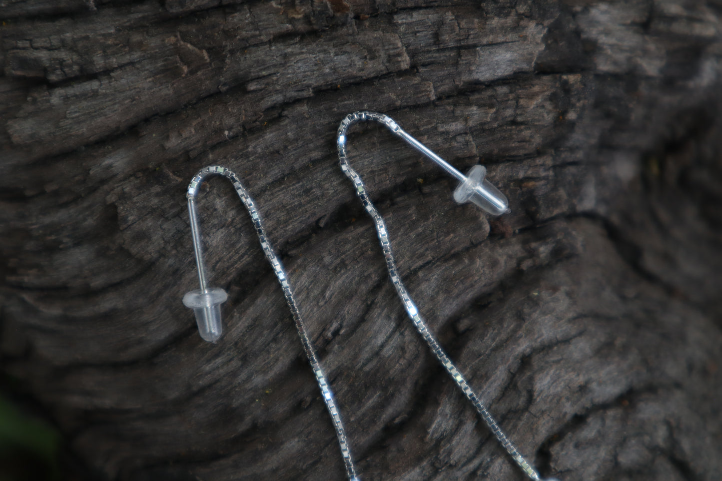 Badger Claw Earrings - .925 Silver