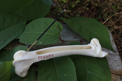 Whitetail Deer Femur Incense Burner