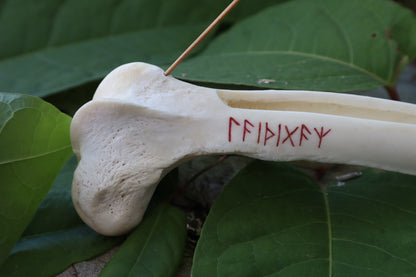 Whitetail Deer Femur Incense Burner