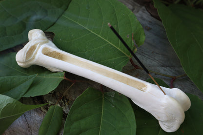 Whitetail Deer Femur Incense Burner