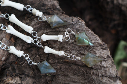 Red Fox Arm Fluid Articulation with Labradorite "Claws"