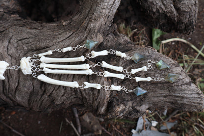 Red Fox Arm Fluid Articulation with Labradorite "Claws"