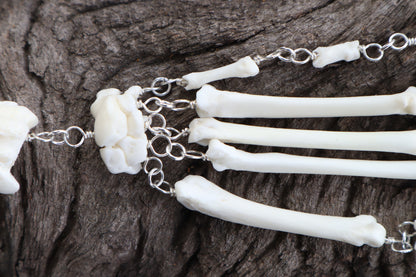 Red Fox Arm Fluid Articulation with Labradorite "Claws"