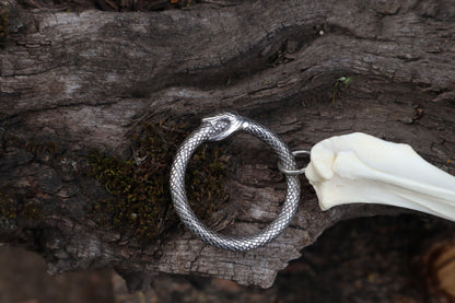 Red Fox Leg Fluid Articulation with Smoky Quartz "Claws"
