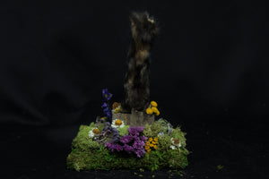 Red Fox Paw Pedestal