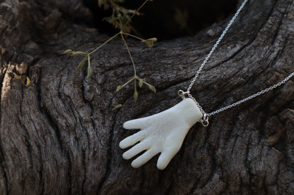 Left Hand Elk Bone Necklace