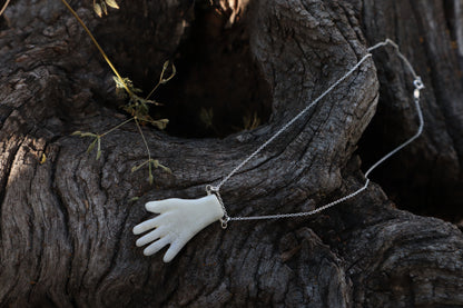 Left Hand Elk Bone Necklace