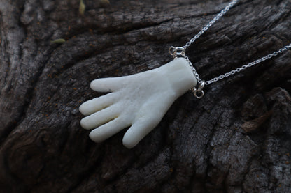 Left Hand Elk Bone Necklace