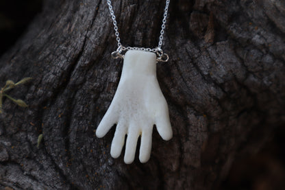 Left Hand Elk Bone Necklace