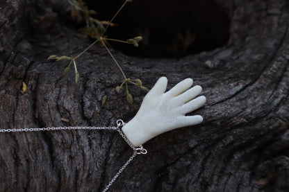 Left Hand Elk Bone Necklace