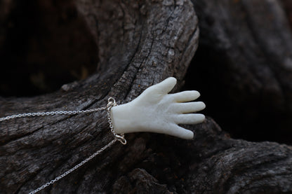 Left Hand Elk Bone Necklace