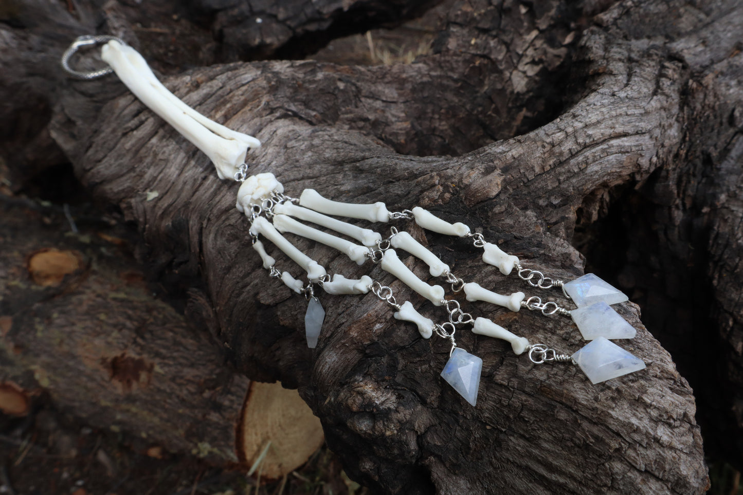 Red Fox Arm Fluid Articulation with Moonstone "Claws"