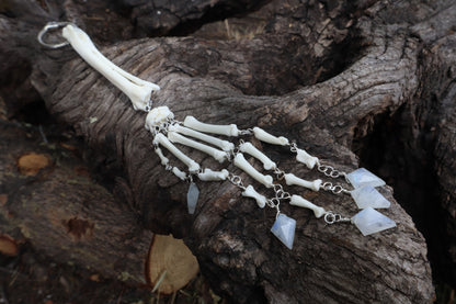 Red Fox Arm Fluid Articulation with Moonstone "Claws"