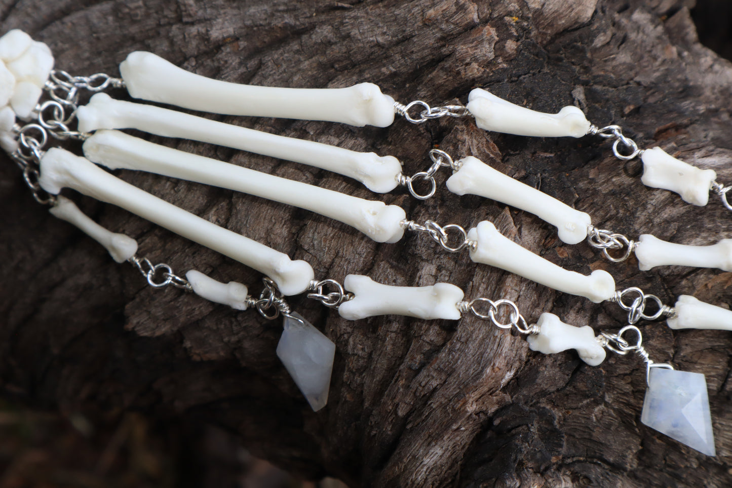 Red Fox Arm Fluid Articulation with Moonstone "Claws"