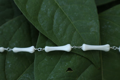 Fluid Whitetail Deer Tail Articulation with Ouroboros Ring