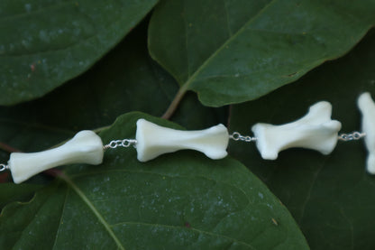 Fluid Whitetail Deer Tail Articulation with Ouroboros Ring