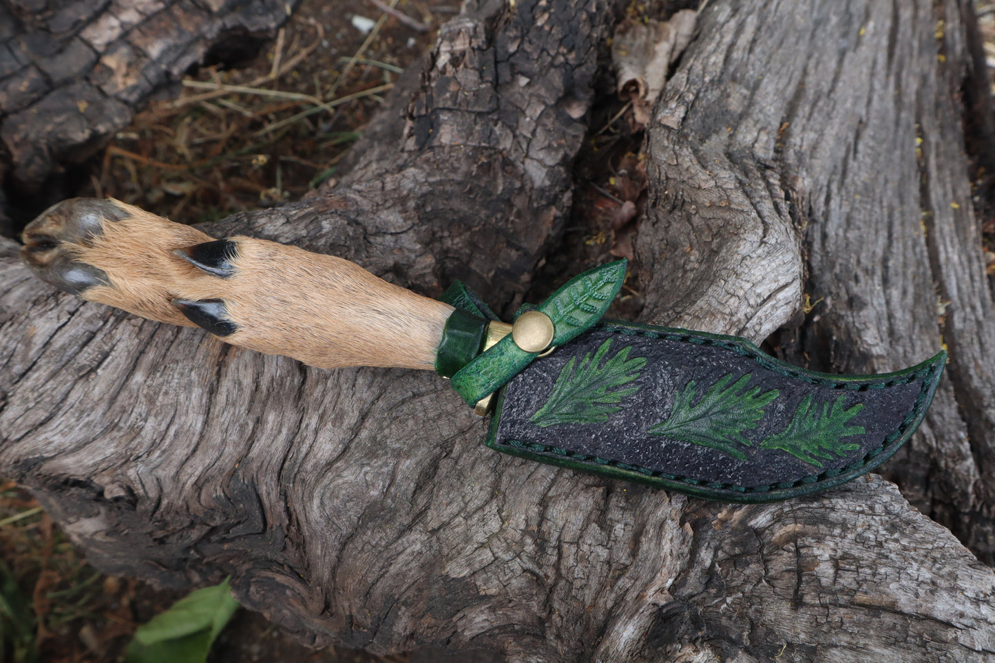 Reserved for Amanda - Wormwood Deer Foraging Knife