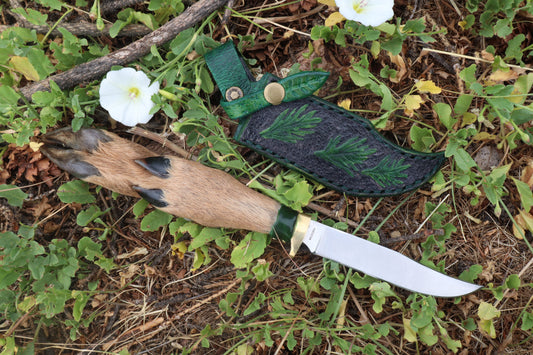 Reserved for Amanda - Wormwood Deer Foraging Knife