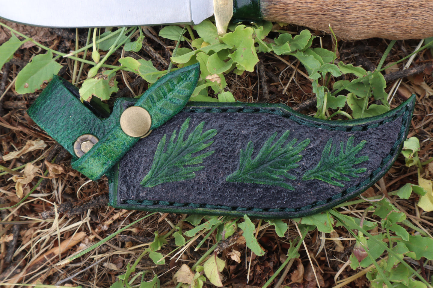 Reserved for Amanda - Wormwood Deer Foraging Knife
