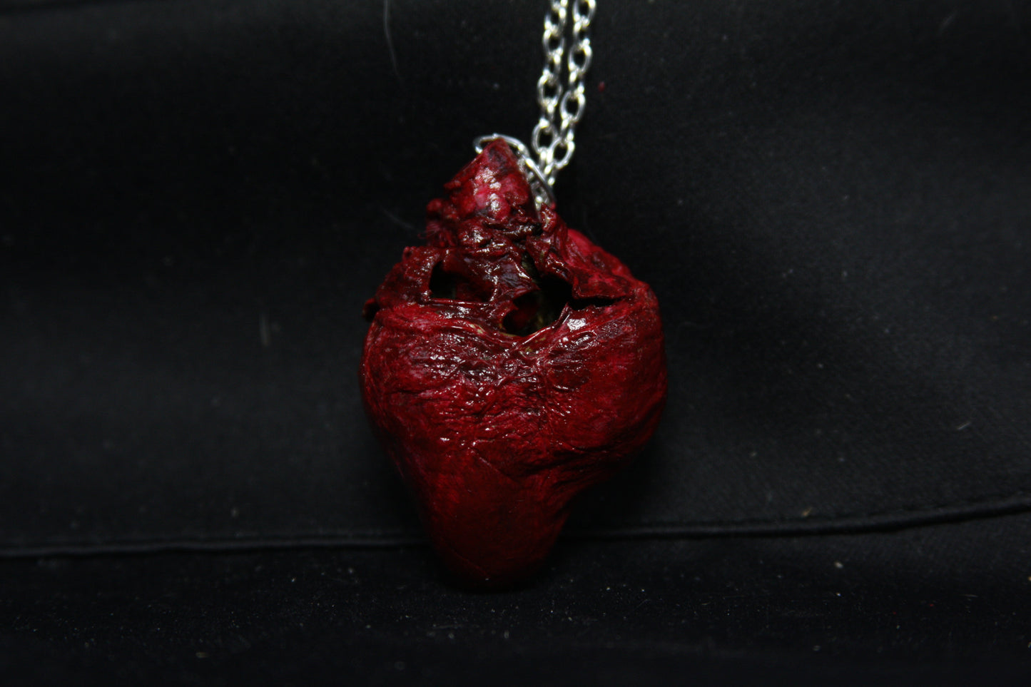 Bobcat Heart Necklace