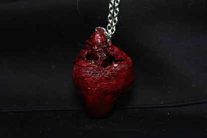 Bobcat Heart Necklace