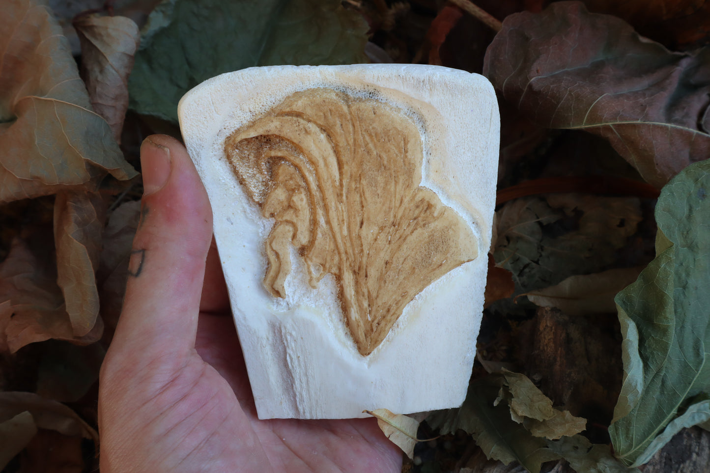 The Last Judgement Bone Carving