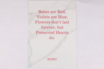 Bobcat Heart Valentines Card