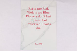 Bobcat Heart Valentines Card