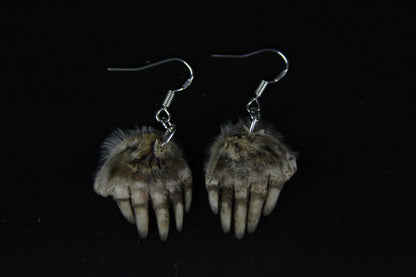 Mole Hand Earrings