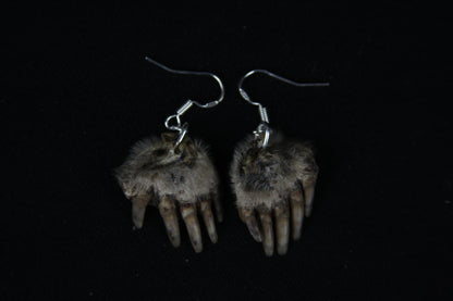 Mole Hand Earrings