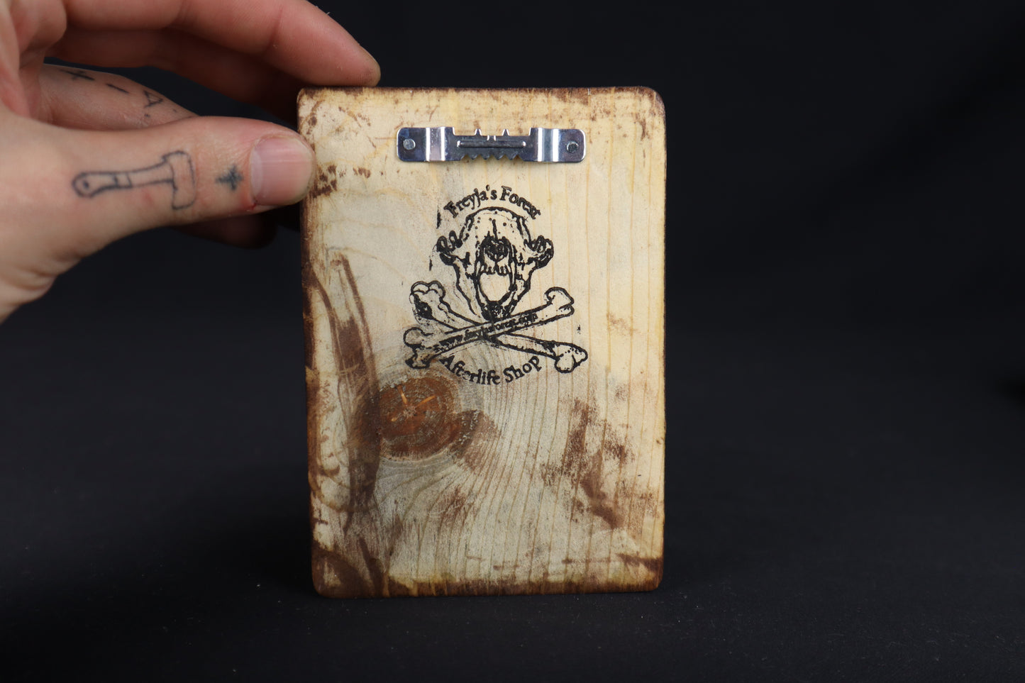 Small Mountain Lion Paw Prints - Set of 4 on Wood