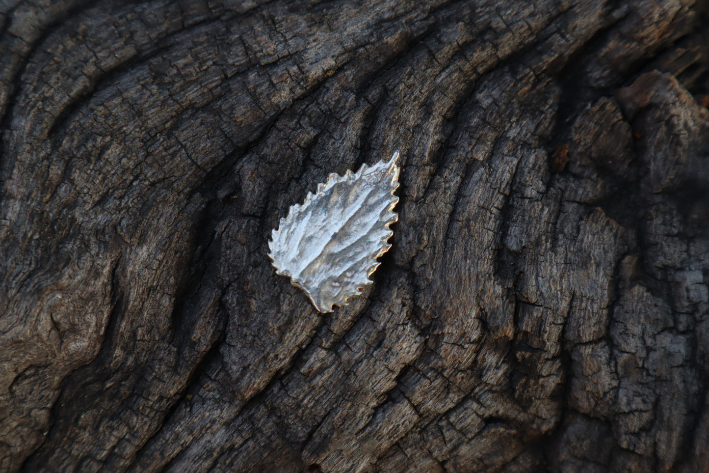 Stinging Nettle Leaf Charm - .999 Fine Silver