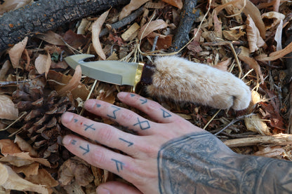 Bobcat Paw Knife