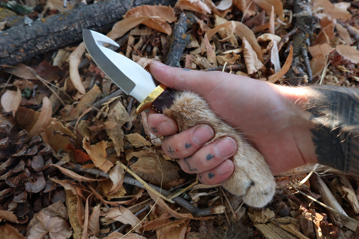 Bobcat Paw Knife