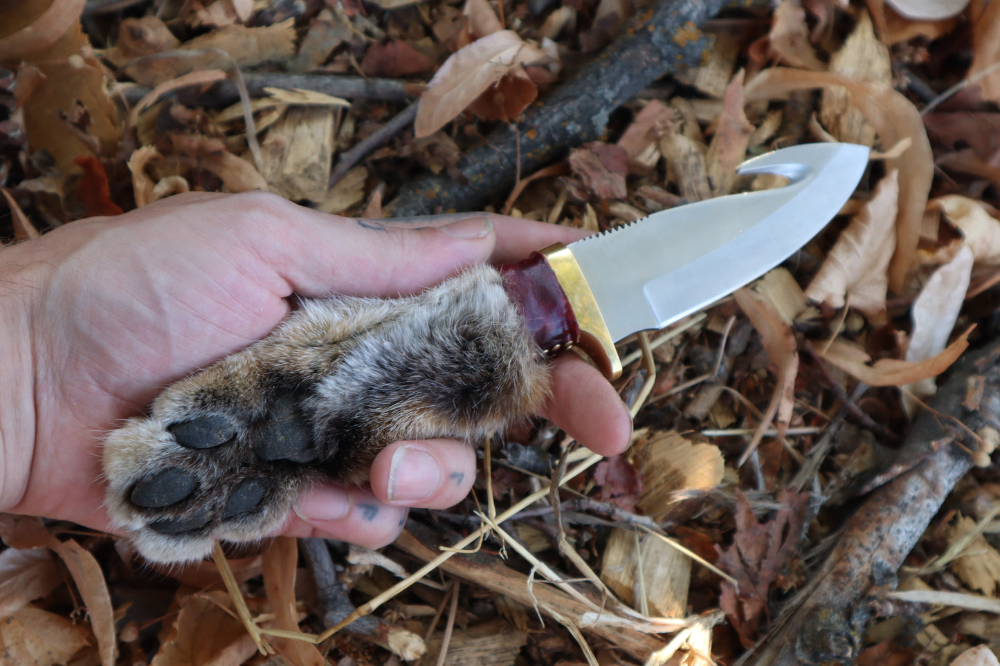 Bobcat Paw Knife