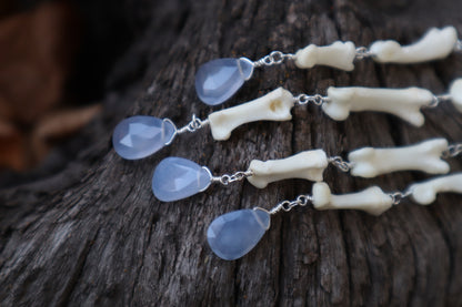 Fluid Bobcat Paw Articulation with Chalcedony “Claws”