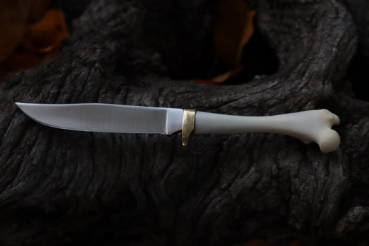 Reserved for Jules - Raccoon Femur Knife