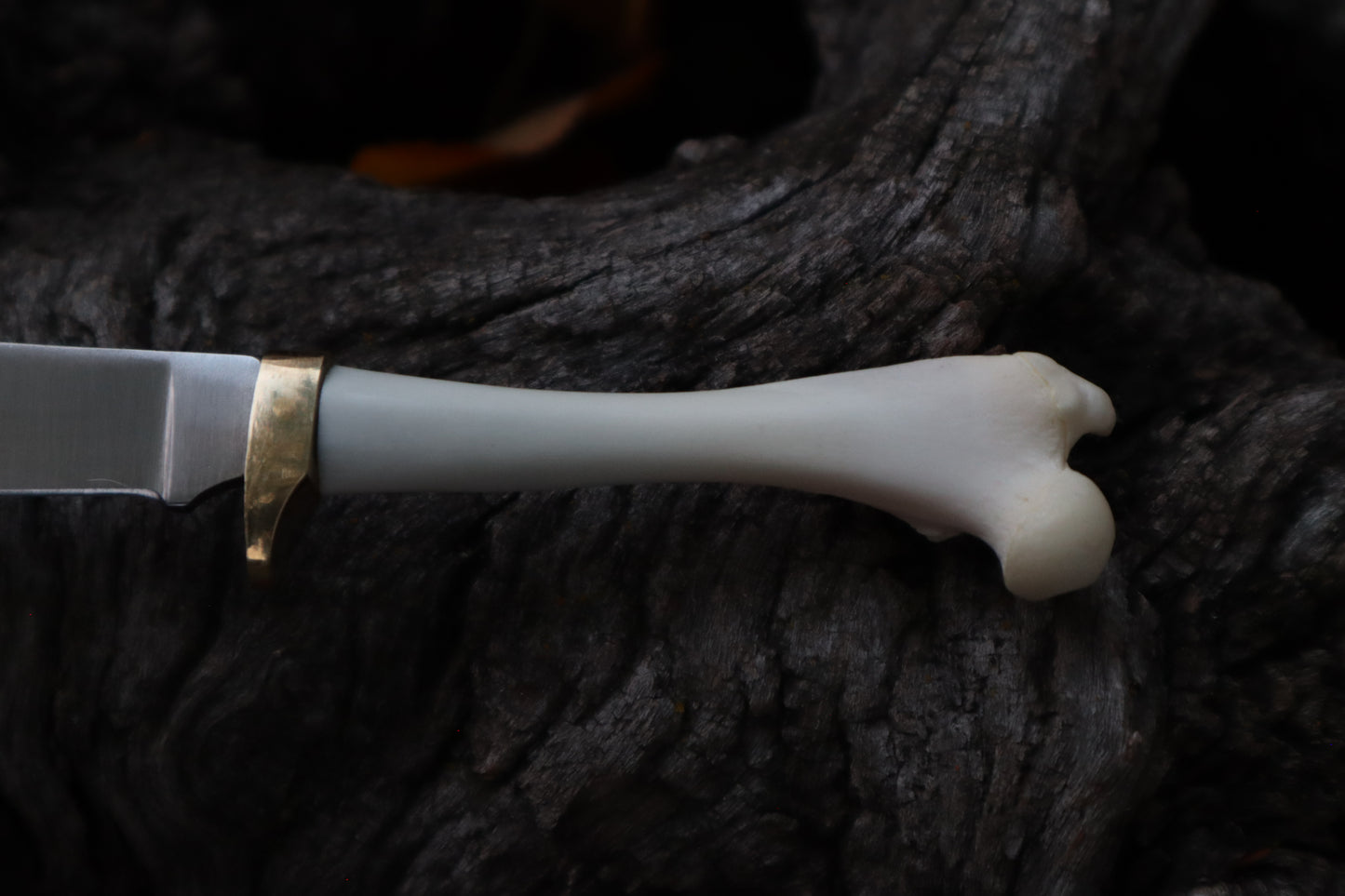 Reserved for Jules - Raccoon Femur Knife