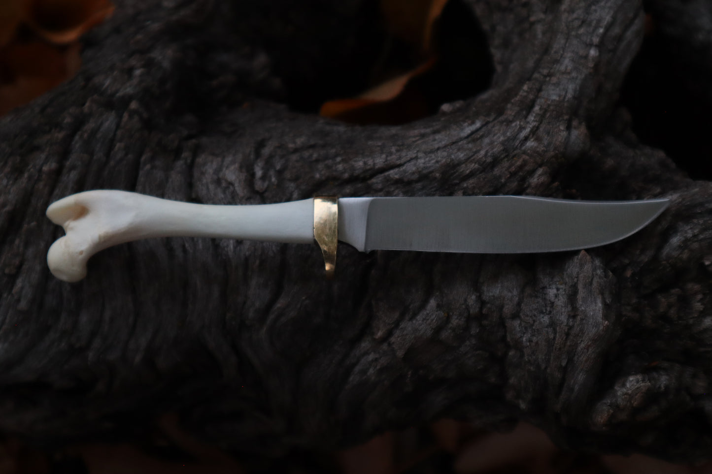 Reserved for Jules - Raccoon Femur Knife