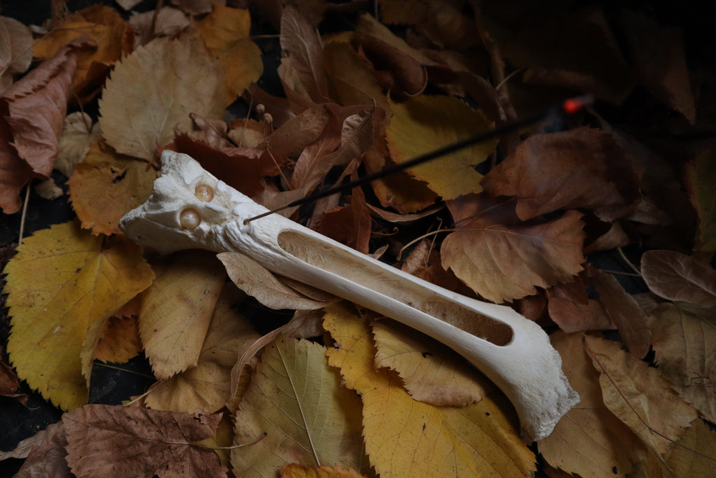 Forest Spirit Elk Bone Incense Burner