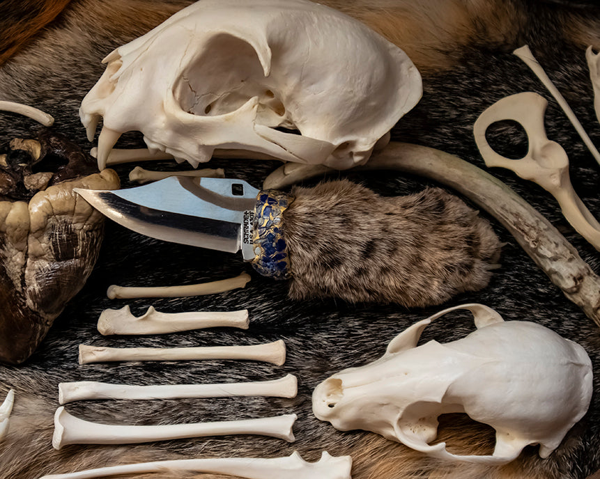 Bobcat Pawket Knife with Extended Claws Knife