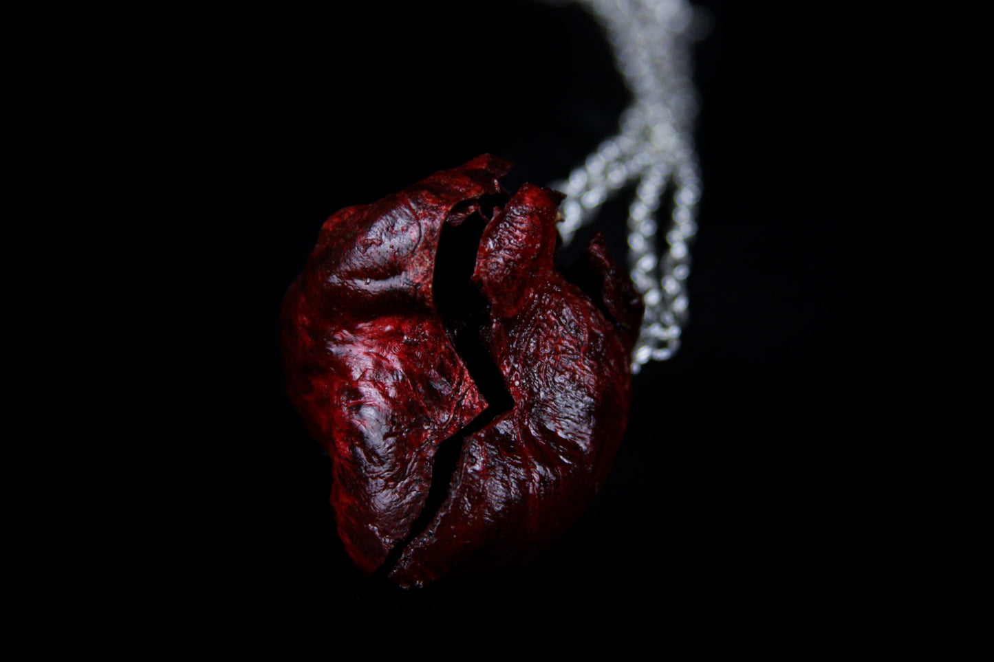 BFF Bobcat Heart Necklaces