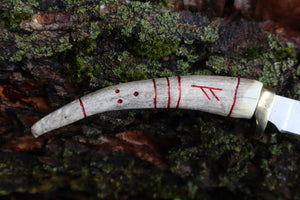 Reserved for stoner.witches - Whitetail Deer Antler Foraging Knife